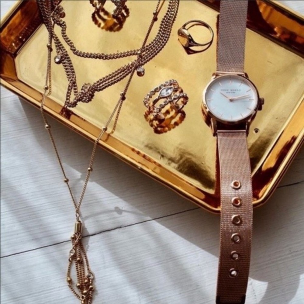 Eddie Borgo The Soho Stainless Steel Watch 32mm Rose Gold - Picture 9 of 14